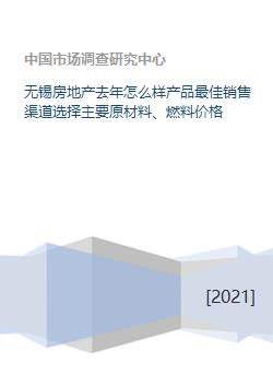 無錫房地產市場回顧與展望 銷售渠道優化與成本分析
